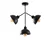 Conceptum Hypnose Luster Dram-1111, 47cm 46x15 cm, 3xE27, 40W, Crni