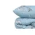 LEssentiel Maison Ranforce posteljina Chicory, 240x220cm, Svetloplava