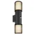 Globo 32160-2S - Spoljno zidno svetlo sa senzorom MERVIN 2xE27/15W/230V IP54