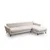 Atelier del Sofa Ugaona garnitura Mayorka 93x85x303cm Bež-Braon