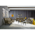 CHESTERFIELD FOTELJA drvo, tekstil siva, crna