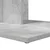 Bocni stol Betonski sivi 45 x 40 x 62,5 cm Konstruirano drvo