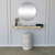 HANAH HOME Ogledalo Gold 60