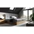 Boxspring postelja Wood 8 - 140x200 cm - hrast lancelot