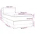VIDAXL Box spring postelja z vzmetnico taupe 90x190 cm blago