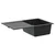 Umivaonik Crna 780 x 500 mm 80% kvarc i 20% smola