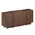 Nordure Komoda, 180x80x45cm, Braon