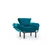 Atelier del Sofa Fotelja Nitta 95x85x70cm Petrolej