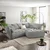 Sofa Sofi svetlosiva
