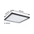 Paulmann 79921 - LED/16W prigušiva panel ATRIA 230V 3000K 29,3x29,3 cm crna