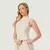 GymBeam Women‘s NEO Turtleneck Top Almond