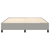 vidaXL Box spring posteljni okvir svetlo siv 180x200 cm blago