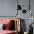 Opviq Zidna lampa E27 Max 40W, Crna