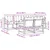 Set vanjskih sofa s jastukom 7 pcs Prirodna i crna