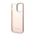 Maska Karl Lagerfeld Liquid Silicone Ikonik NFT za iPhone 13 Pro, Roze