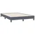 Box Spring krevet bez madracem tamno sivi 160x220 cm baršun