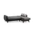 Alkon L - Dark Grey Dark Grey Sofa Set