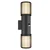 Globo 32160-2S - Spoljno zidno svetlo sa senzorom MERVIN 2xE27/15W/230V IP54