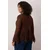 Trendyol Curve Ženska bluza Tbbaw26Af00075, Braon