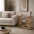 Hanah Home pomoćni sto Armonia, 90 cm, hrast Sapphire