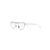 Kuboraum-classic square glasses-unisex-Silver