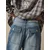 Bershka Kavbojke moder denim