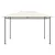 Vidaxl Paviljon 384x281x270 cm krem 180 g/m2