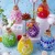 shumee DIY vaza - modri mozaik