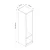 Hanah Home Ormar M3001 - 3761, 45x210x52 cm, Orah