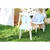 Hanah Home Set dečiji sto i stolice Bunny, Beli