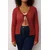 Trendyol Curve Ženska bluza Tbbaw26Af00032, Bordo