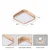 Brilagi - LED stropna svetiljka WOODLINE SQUARE LED/32W/230V 3000/4000/6000K hrast 30x30