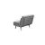 Atelier del Sofa Fotelja Folde Svetlosiva