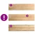 Prozorske klupice 2 kom 160x40x2 cm netretirane masivne hrast