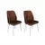 Hanah Home Dallas 586 V4 Stolice, Braon