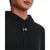 Under Armour RIVAL FLEECE HOODIE, ženski pulover, crna 1379500