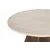 HANAH HOME Trpezarijski sto Virella Travertine Venezia Walnut