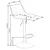 eoshop Barski stol H95, siva