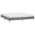 vidaXL Posteljni okvir temno siv 180x200 cm blago
