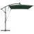 Suncobran Zelena 294 x 200 x 270 cm Poliester i aluminij