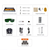 PHECDA Laser Engraver & Cutter 10W - Package 1