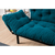 Atelier del Sofa dvosed Nitta, plava petrol