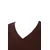 Trendyol Curve Ženska majica Tbbss25Bf00062, Braon