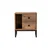 Hanah Home Noćni ormarić Glimmer, 45.2 x 50 x 29.5 cm, Boja hrasta