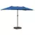 Vrtni suncobran Azurnoplava 385 x 209 x 244 cm Poliester