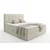 Oblazinjena postelja boxspring DIRELIS VIBE 180x200 cm kremna Vzmetnica: Vzmetnica Bonell