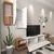 Hanah home TV Komoda Zebra Hrast-Bela