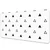 Decormat Namizna podloga Triangles 120x60 cm