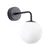 Sollux SL.1661 - Zidna lampa ASTRAL 1xG9/8W/230V crna