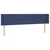 LED uzglavlje plavo 203x16x78/88 cm od tkanine